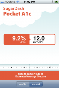 This app changed my practice: Pocket A1C