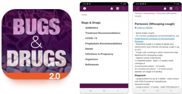 Bugs and Drugs App